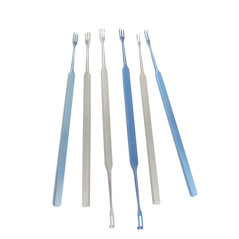 Stainless / Titanium Eyelid Retractor Lacrimal Sac Retractor Rake ...