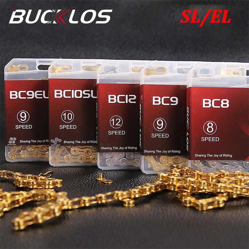 BUCKLOS Bike Chain 11 Speed Mtb Chain 10 Speed MTB Chain Bike Chain 8/9 ...