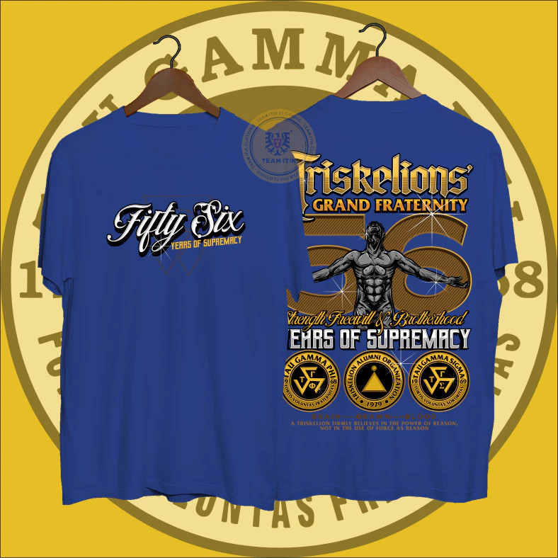 triskelion fratshirt Original New design TAU GAMMA PHI 56th GRAND ...