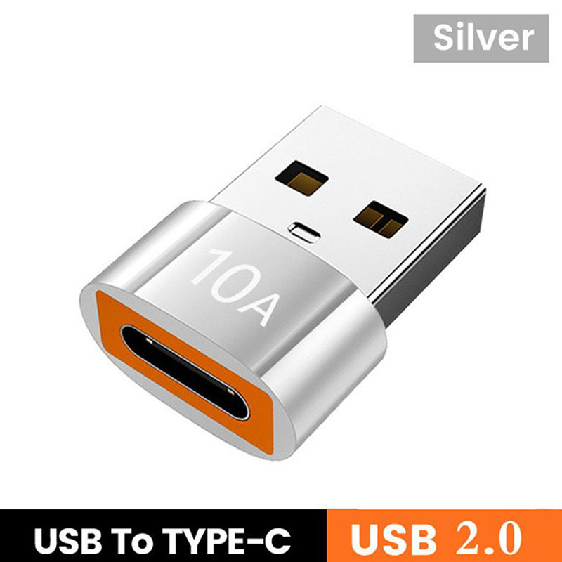 Meuctiffy 10A USB 3.0 To Type C Adapter OTG Type C Male To USB Female ...