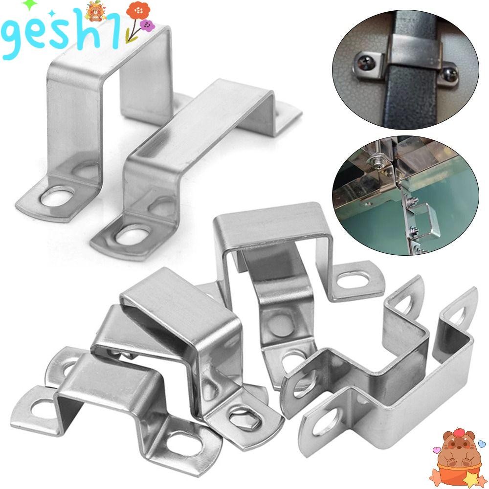 GESH1 Ohm Tube Card, Clip Fastening Buckles Horseback Hose Clamp