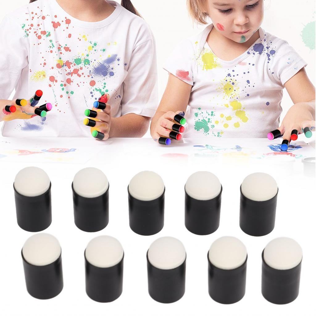 Buybest1 10x Finger Sponge Easy Operate Small Size Direct Wear Coating ...
