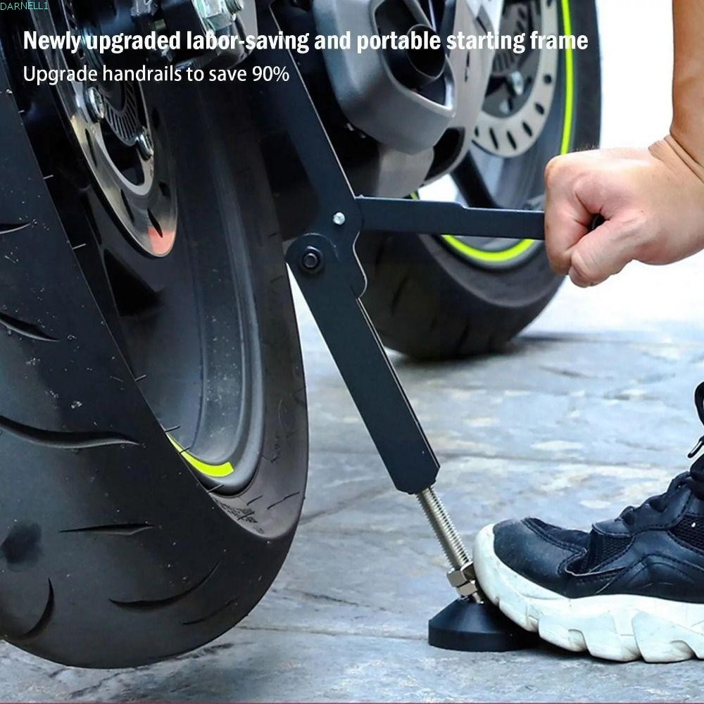 DARNELL1 Motorcycle Kickstand, Wheel Lift Stand Heavy Motorcycle Wheel ...