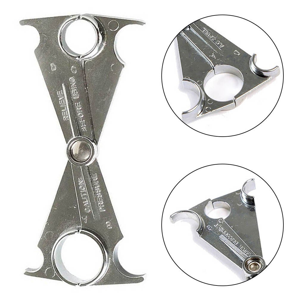 Quick Disconnect Scissor Tool Set Car A/C Fuel Line Kit For Chrysler