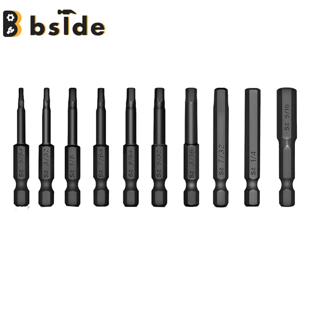 PP+10pcs Hexagonal Allen Wrench Drill Bits Set Magnetic Tip Hex Key ...