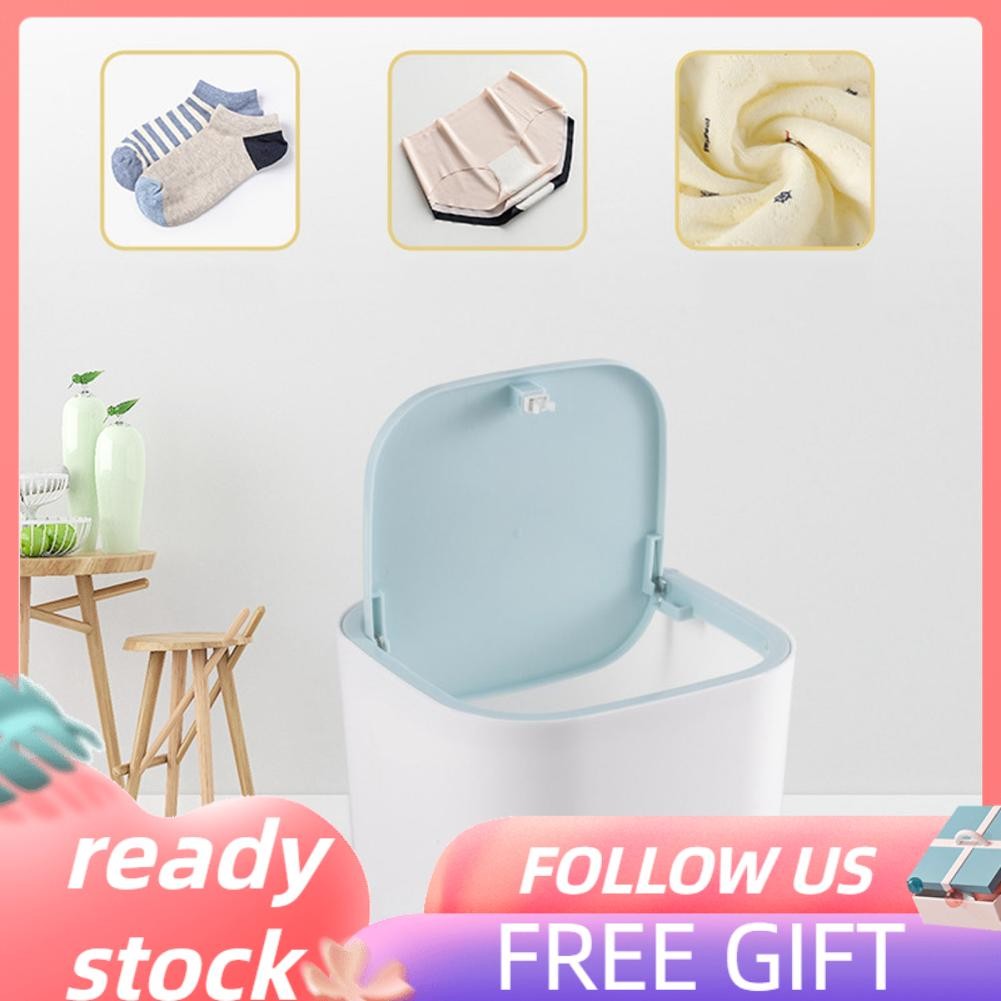 Hanhan1 Portable Washing Machine ABS 5V 2A 18W 3.8L USB Charging Smart