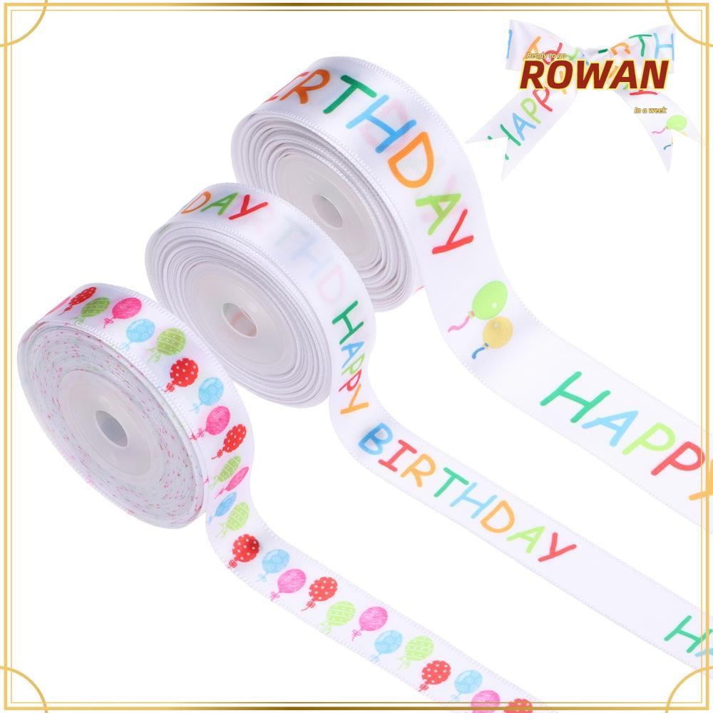 RW-HOME 1/3 Rolls Ribbons Crafts Fabric Gift Balloons Ribbon | Shopee ...