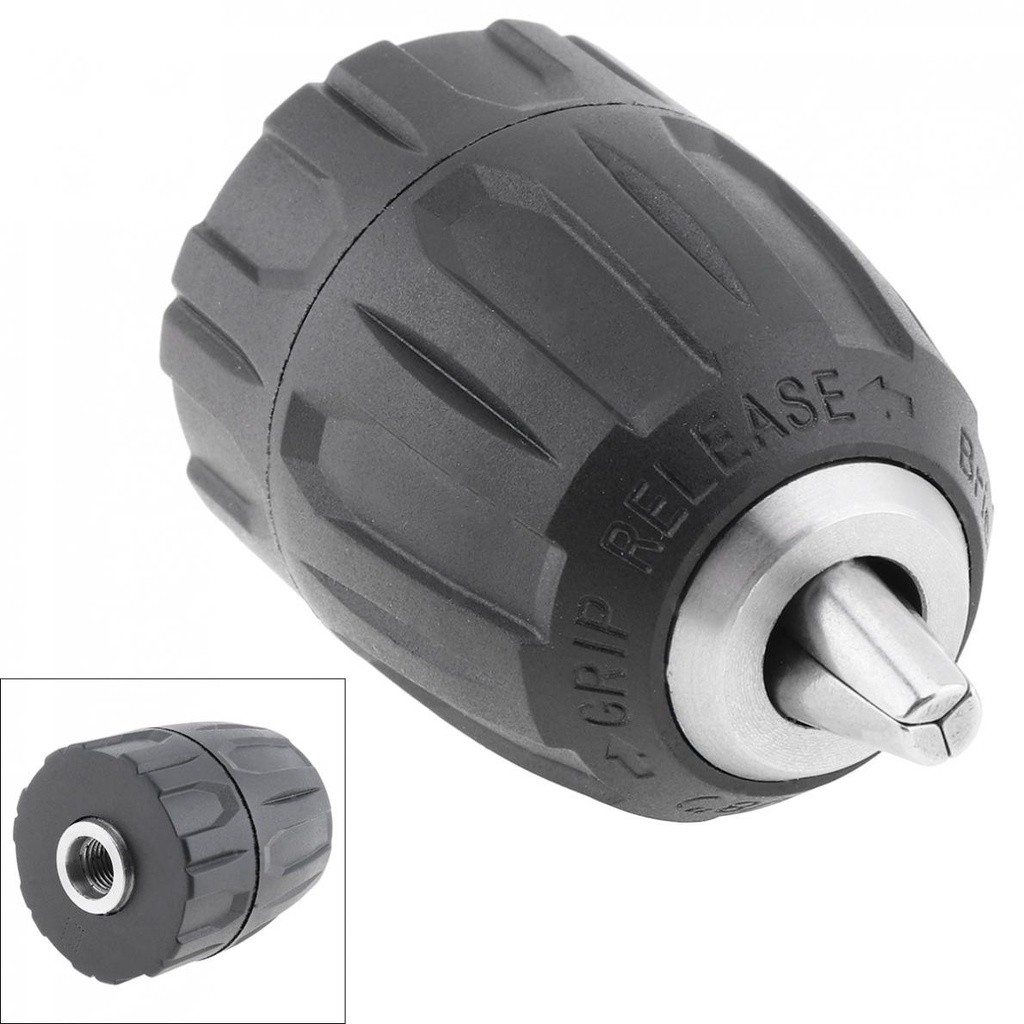 10mm Metal Drill Chuck With Self Locking Functionality, Designed For Quick Bit Changes On Most Hand And Power Drills, Built To Last (blue - View #9