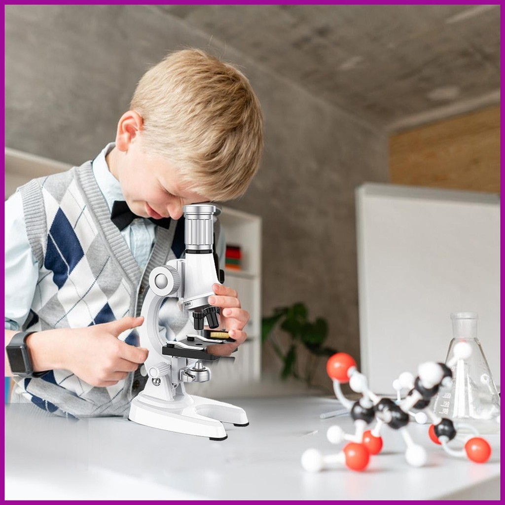 Beginner Microscope Science Kit Kid Science Microscope 18mm Hd Lens ...