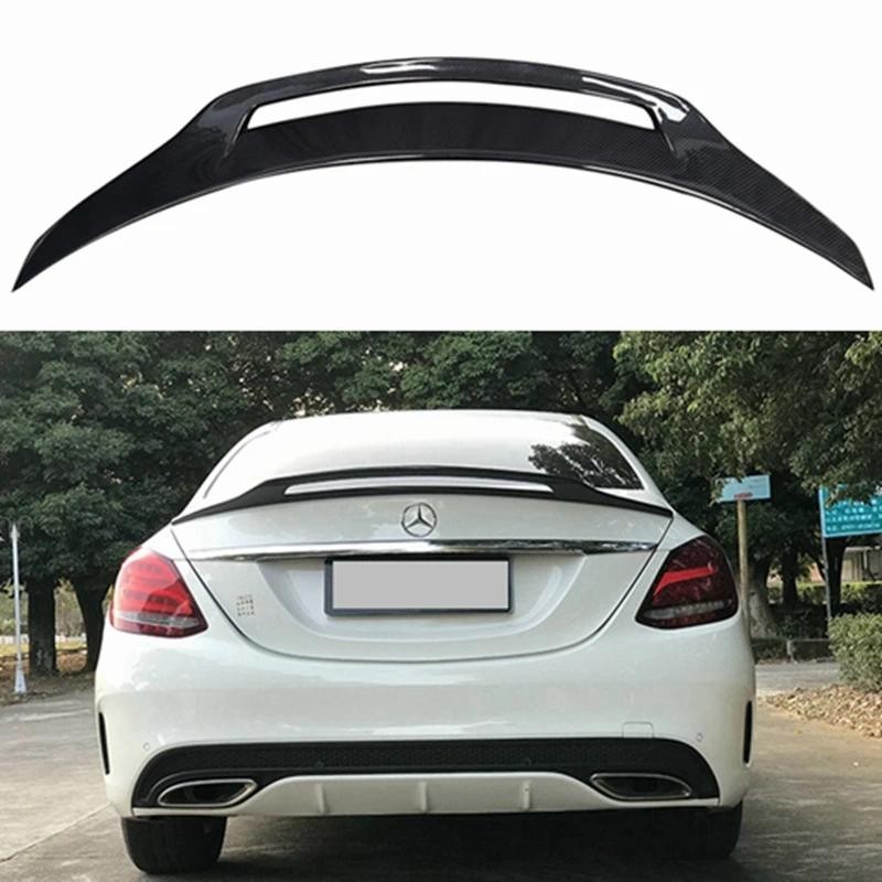 For Mercedes-Benz C-Class W205 4Door sedan GT Style Carbon Fiber Rear ...