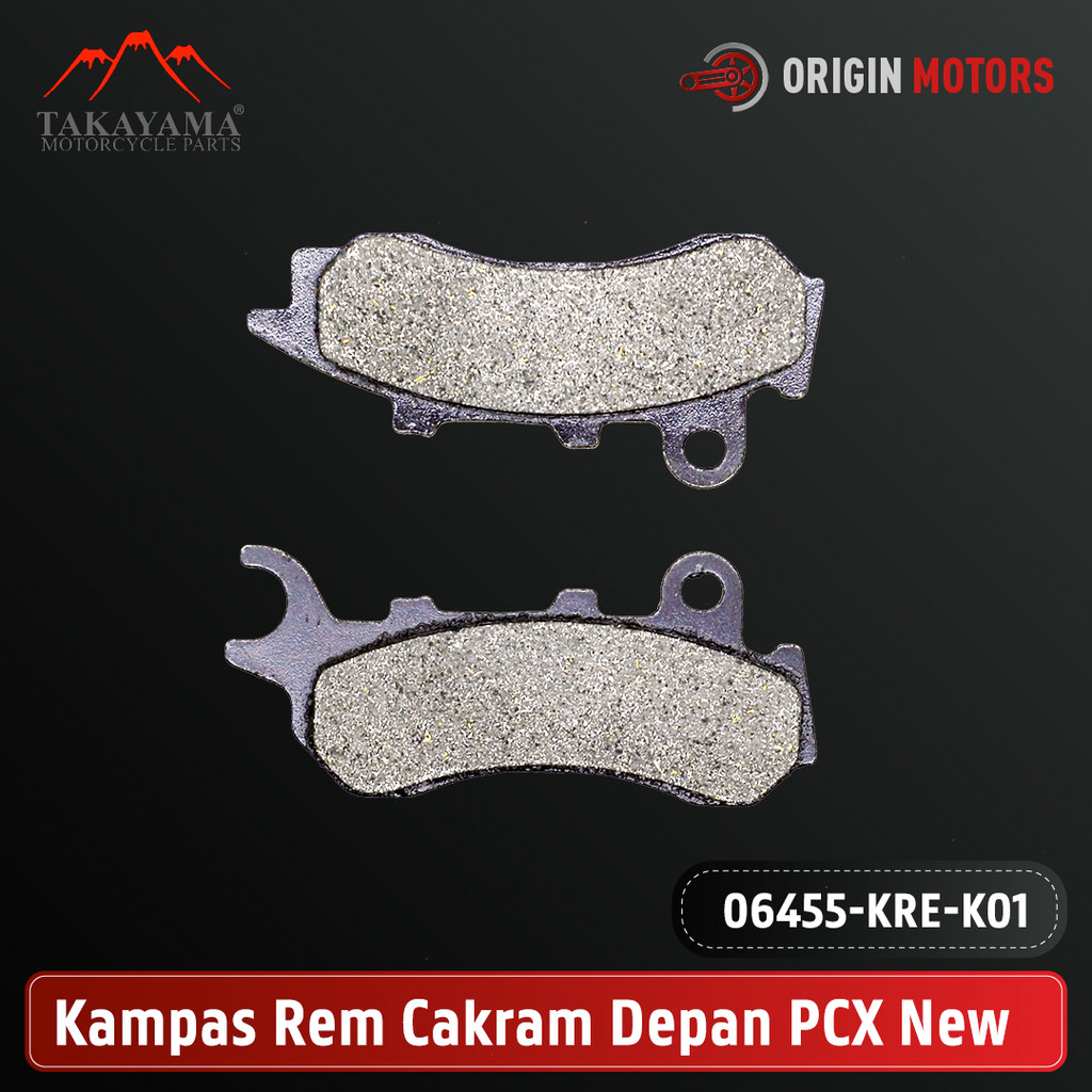 Takayama Disc Pad Plate New PCX Disc Brake Pad/ | Shopee Philippines