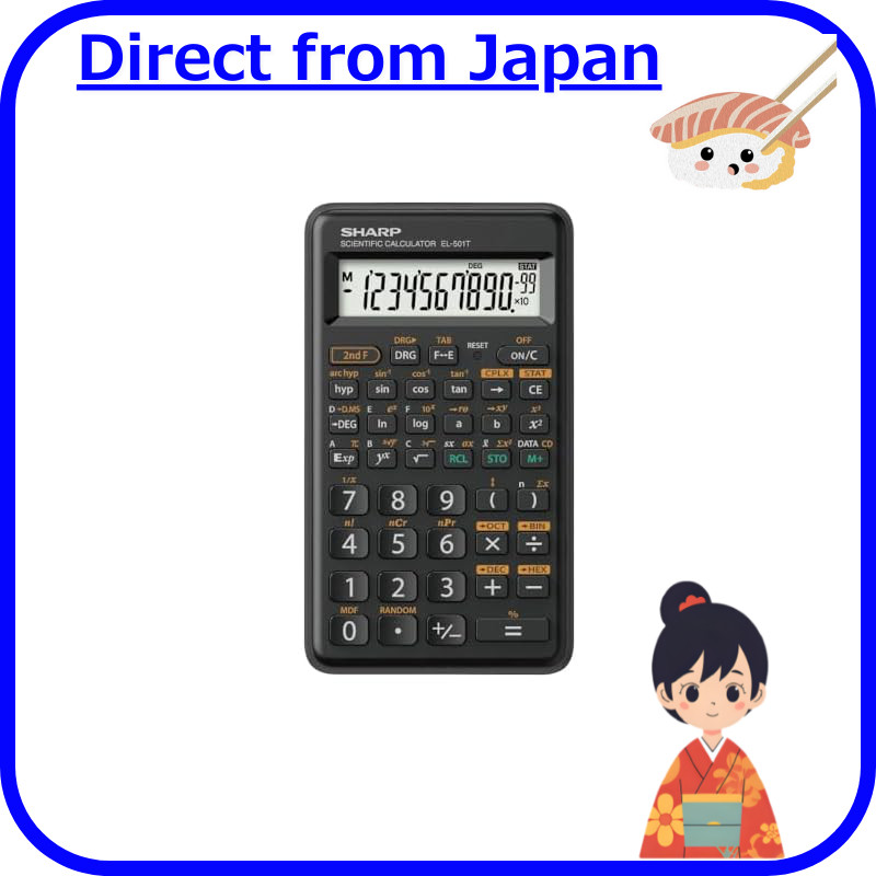 Sharp Function Calculator Simple & Compact 73 Functions Introductory ...