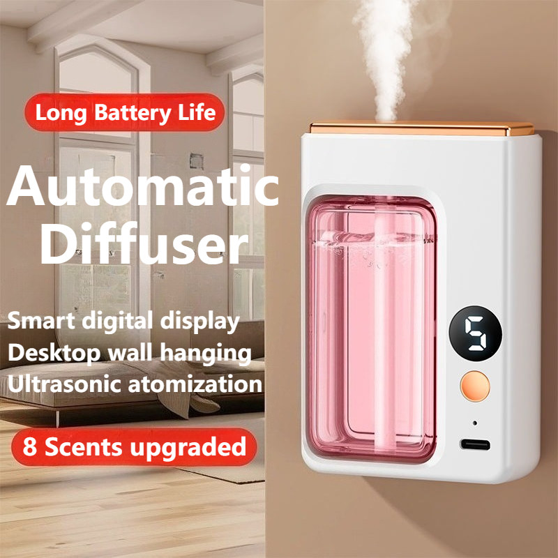 Automatic Aroma Diffuser Air Freshener for Room Rechargeable Humidifier ...