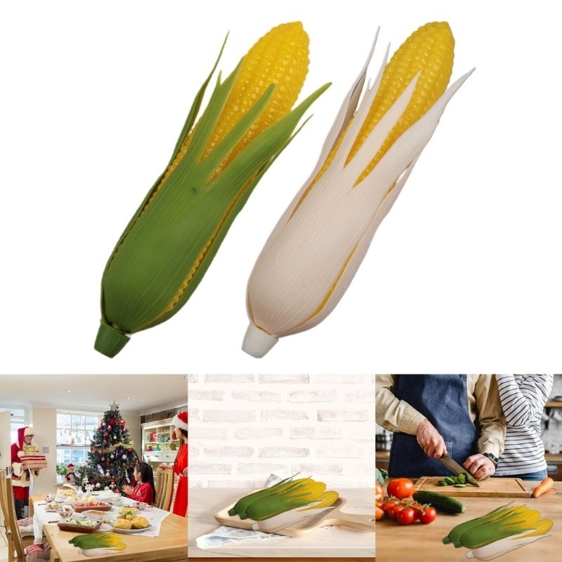 cc 6Pcs Simulation Corn Simulation Vegetable Photography Props for ...