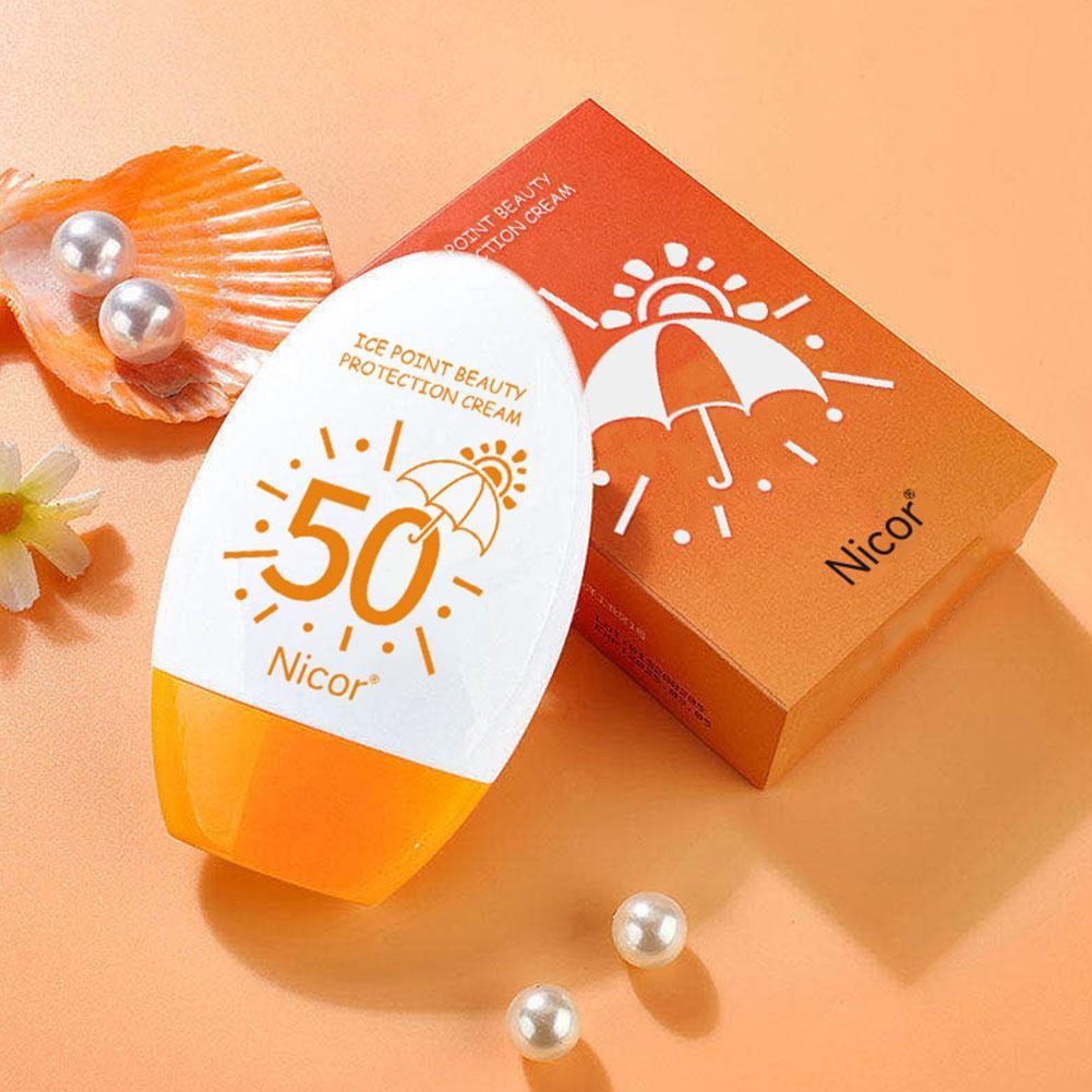 Spf50 Sunscreen Lotion 60g Defense Hydrating & Purifying Barrier For