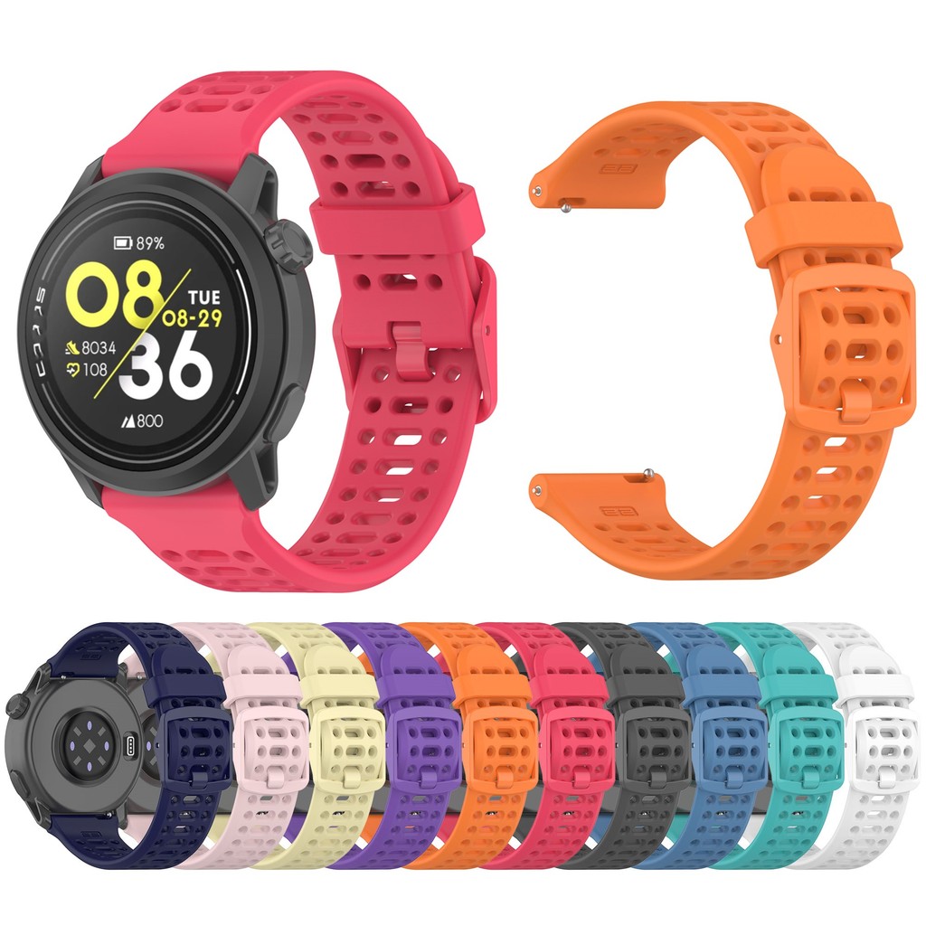 Ersatzarmband Für Coros Pace/Pace 3/Apex 2 Pro/Apex Pro & Ticwatch Modelle – 22 Mm, Silikon, Wasserdicht, In Verschiedenen Farben