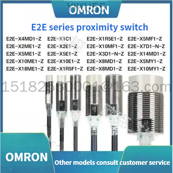 Sensore Di Prossimità E2E-X8MD1, Modelli E2E-X8MD1S-M1 E E2E-X8MD1-M1, Per Rilevamento Industriale, Contattaci Per Compatibilità