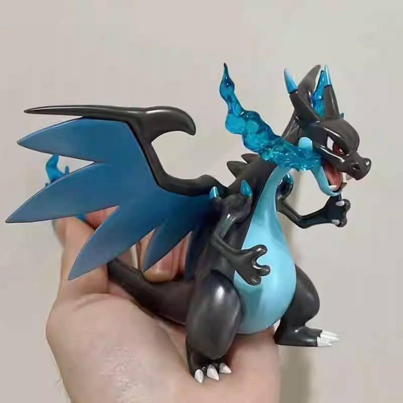 10cm Mega Charizard X Y pokemon action figure scale world | Shopee ...
