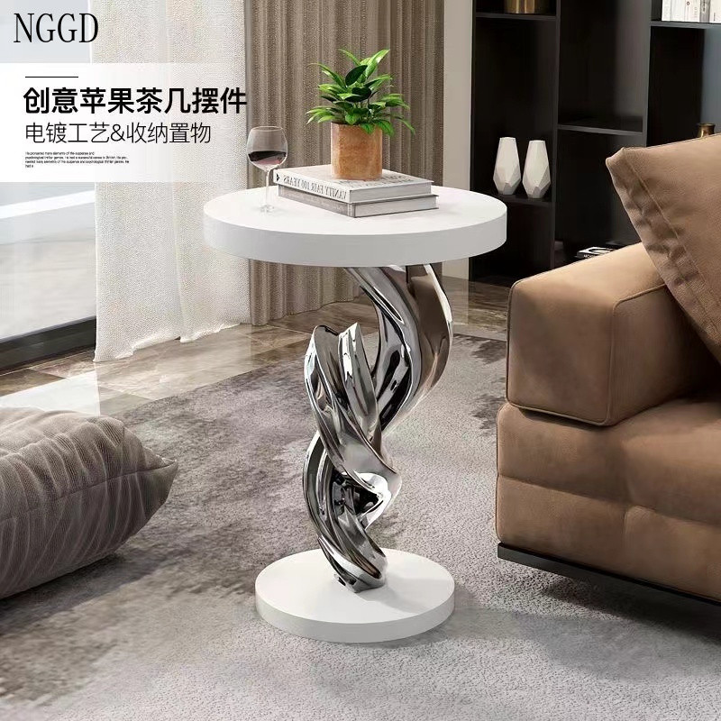 Creative Nordic Small Side Table Simple Modern Small Coffee Table Mini ...