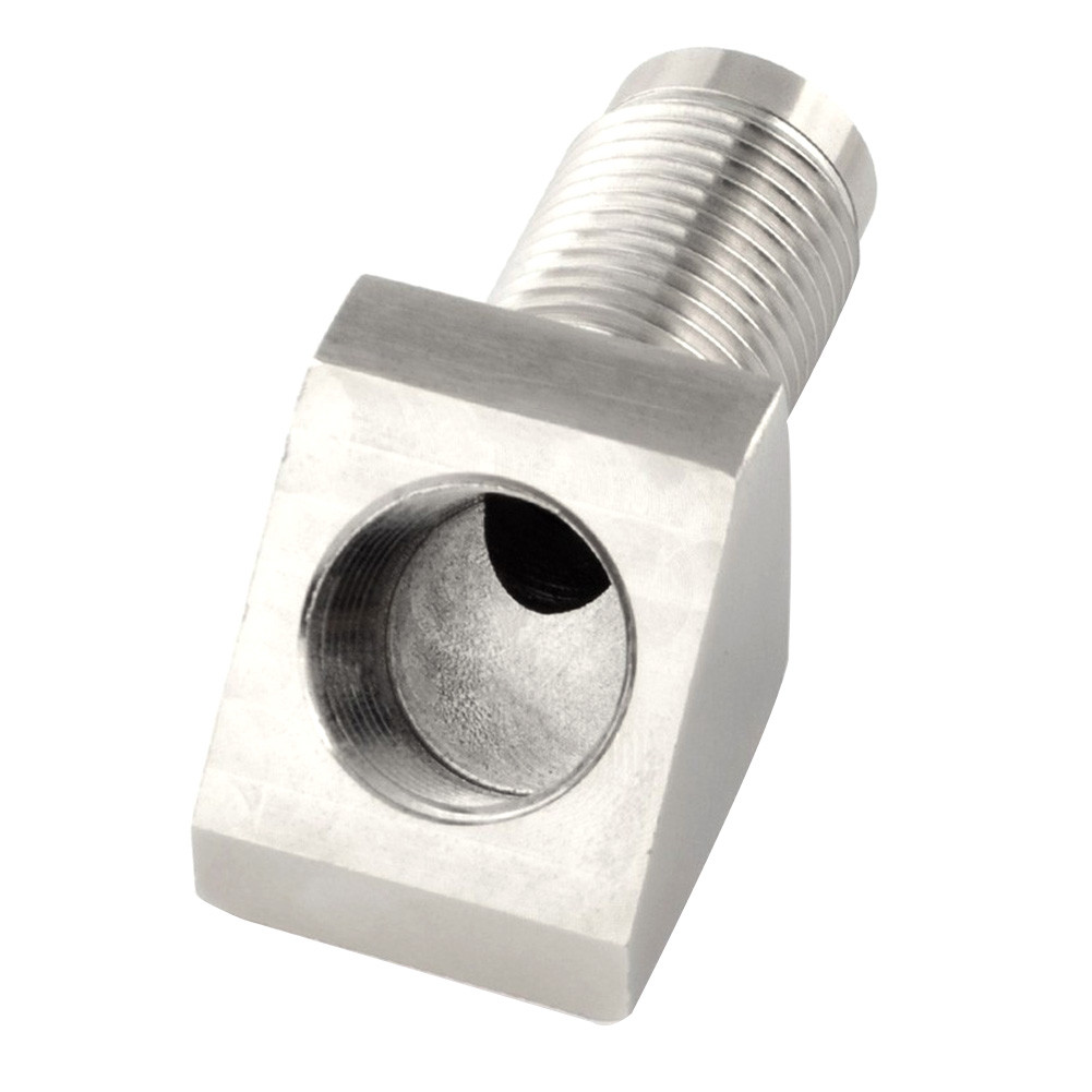 M18x1.5 Extension Catalytic Converter 45 Degree O2 Bung O2 Oxygen