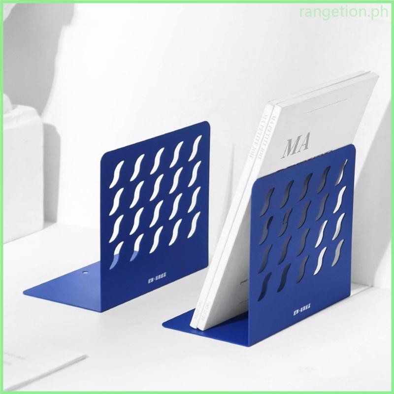RAN 2PCS Practical Book Ends Book Stopper Nonskid for Shelves Office ...