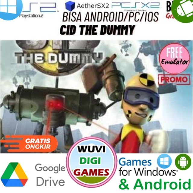 Sell [PS2] CID The Dummy | Can be used on PC / Android / IOS Plus ...