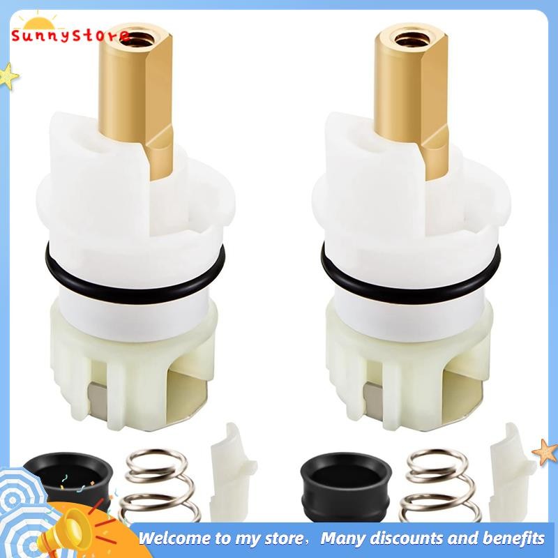 【sunnystore】RP25513 Faucet Stem Assembly Replacement Kit for Two Handle
