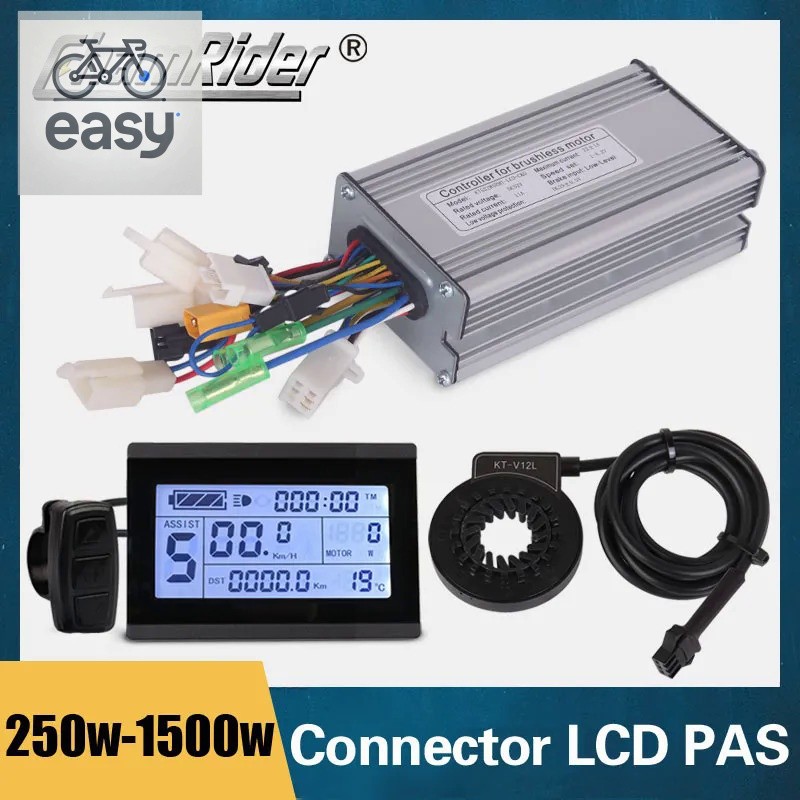 KT Controller 48V Motor Controller 52V 36V Ebike Controller 1500W 1000W ...