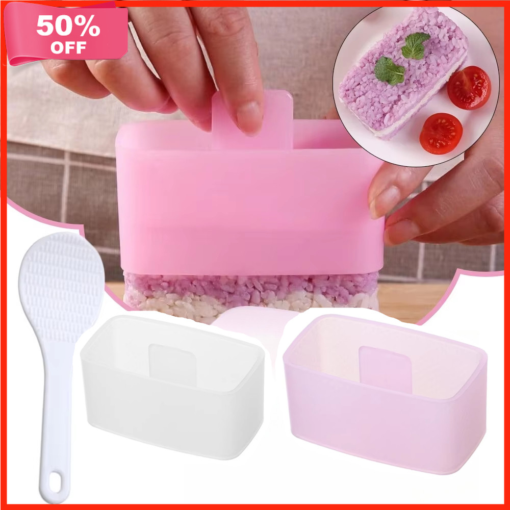 Rice Musubi Molder Maker DIY Rice and Vegetable Roll Mold Rectangular ...