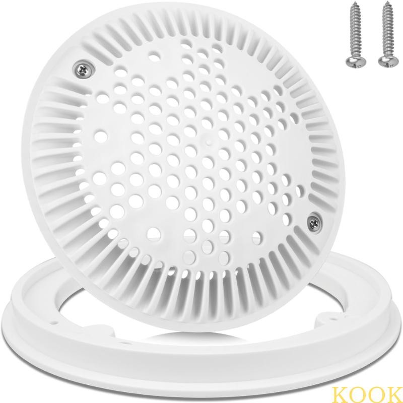 KOOL Pool Drain Cover and Frame Set Swimming Pool Part Concrete Pool ...