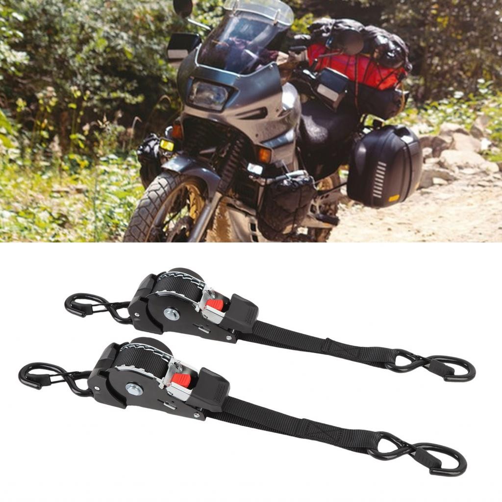 Bestchoices 2 Pack 1in X 10in Bolt on Retractable Ratchet Straps for ...