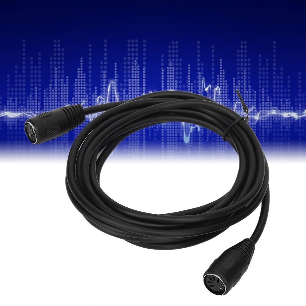 8 Pin DIN Female Naar Female MIDI Extender Koppelstuk Joiner, PVC