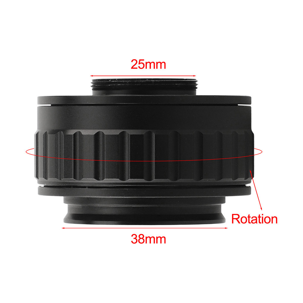 For C-Mount Adapter Lens Microscope Adapter 38mm for Stereo Series ...