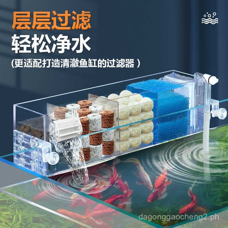 Picture Idea: Fish Tank Filter 3 In 1 Water Purification Circulation System