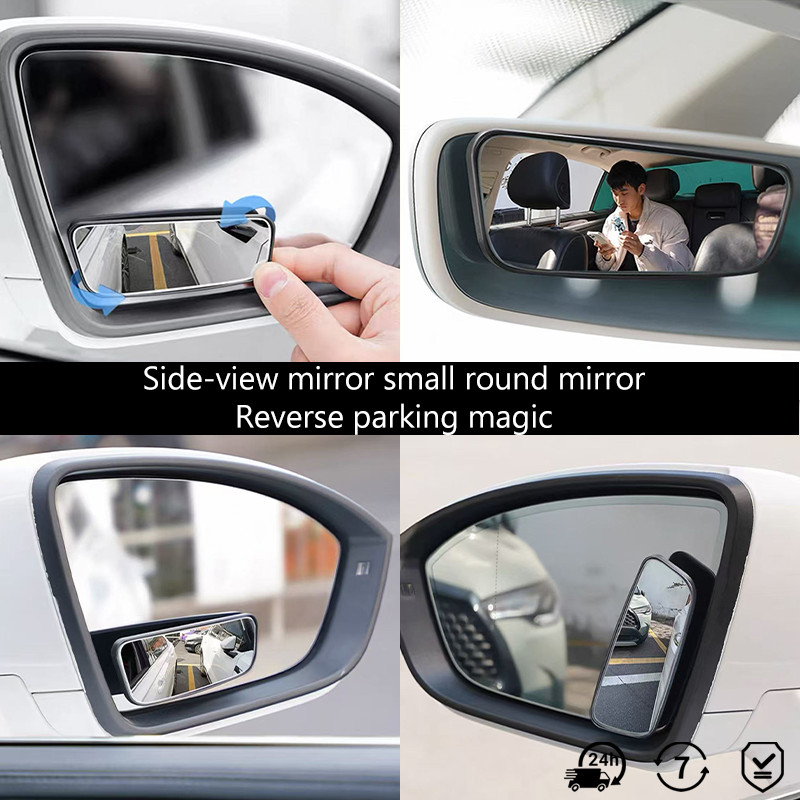 High-End 360 Degree Wide-Angle Ultra-Clear Rearview Mirror Round ...