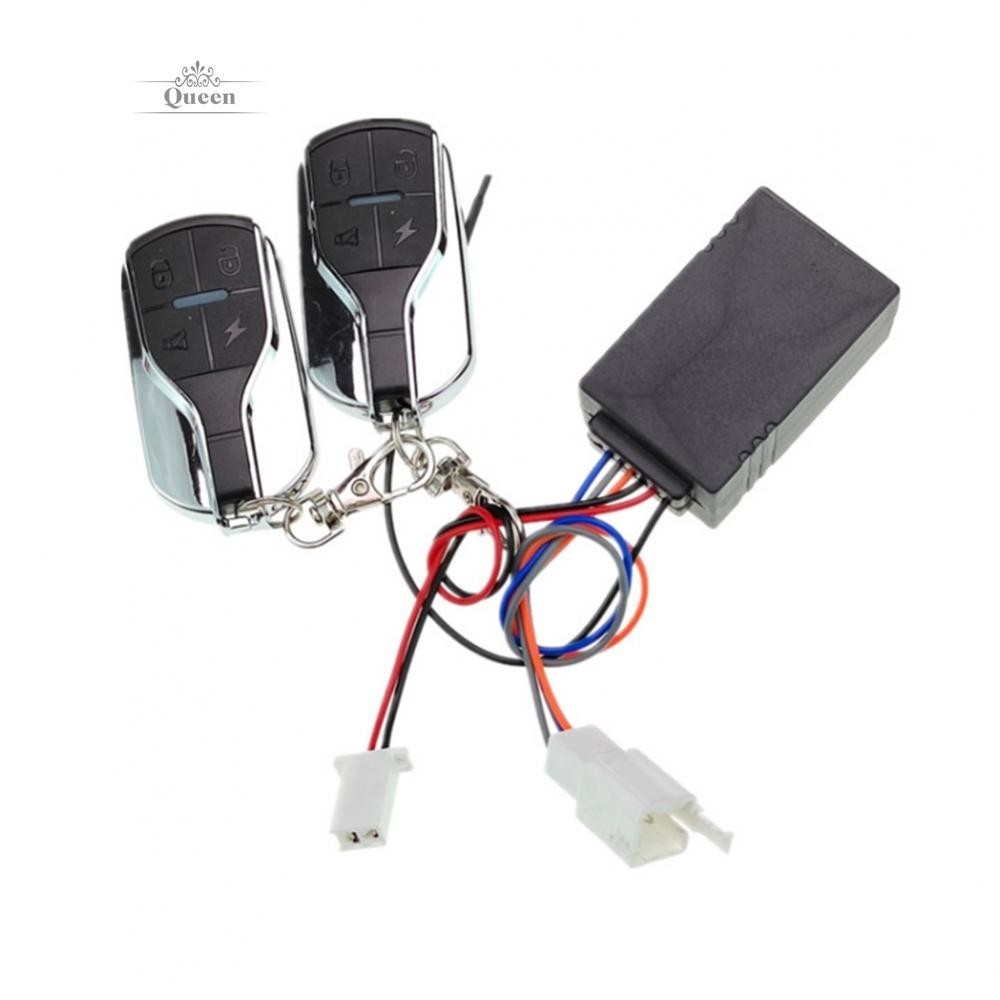 Keyless Start Anti Theft Alarm for Bike Electric Scooter For