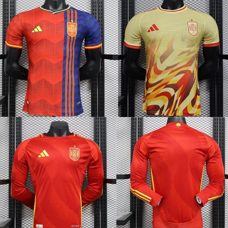 2024/2025 Spain Home and away players version of Jersey | Shopee
