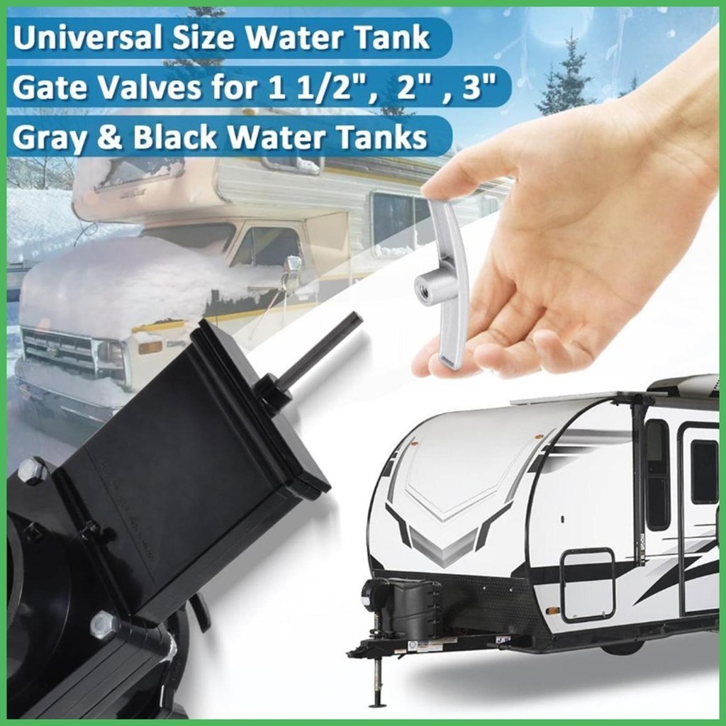RV Waste Valve Handle Replacement Sewer Valve Handles Tank T Handle 2X ...