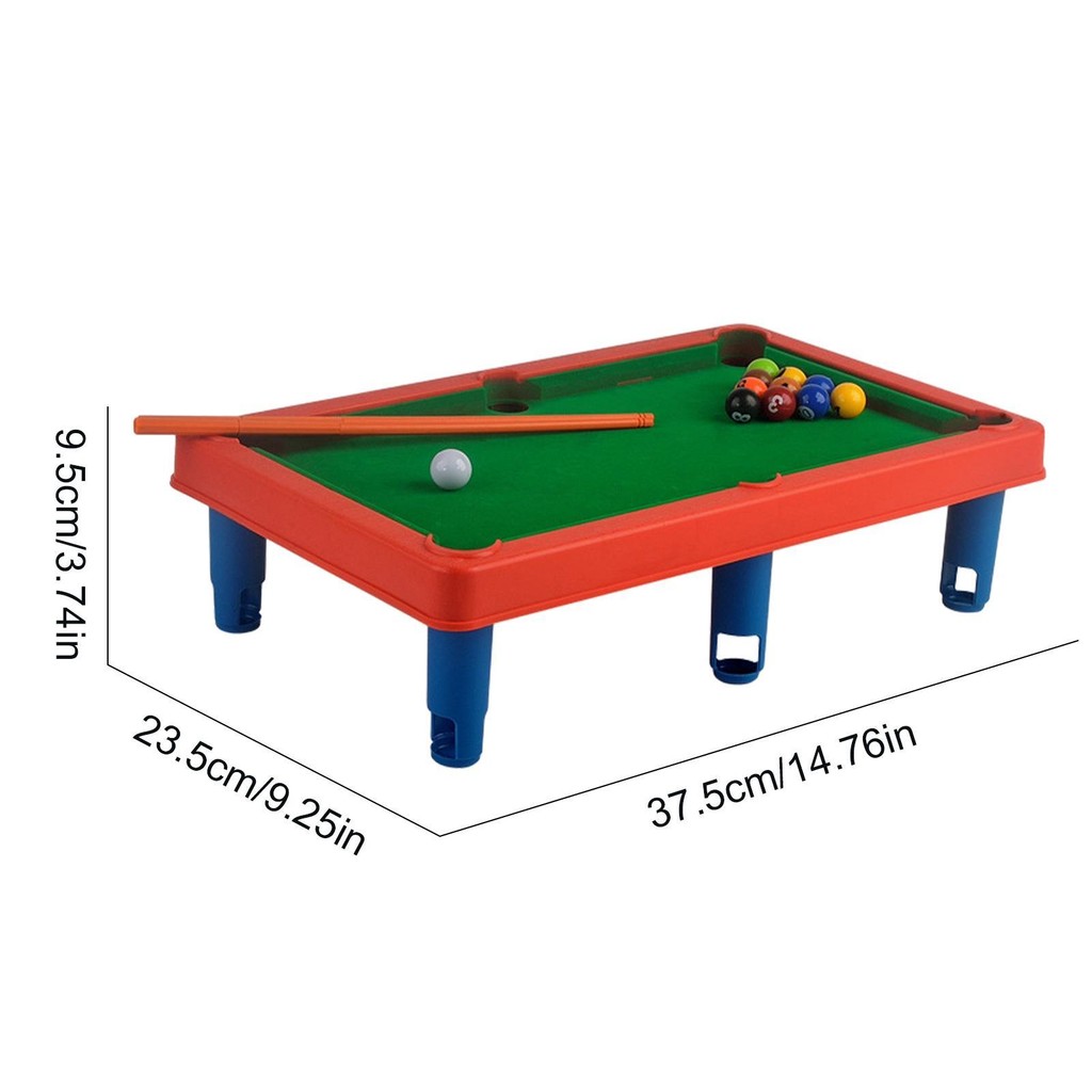 Mini Billiard Table Set For Kids Billiard Ball Snooker Pool Top Game ...