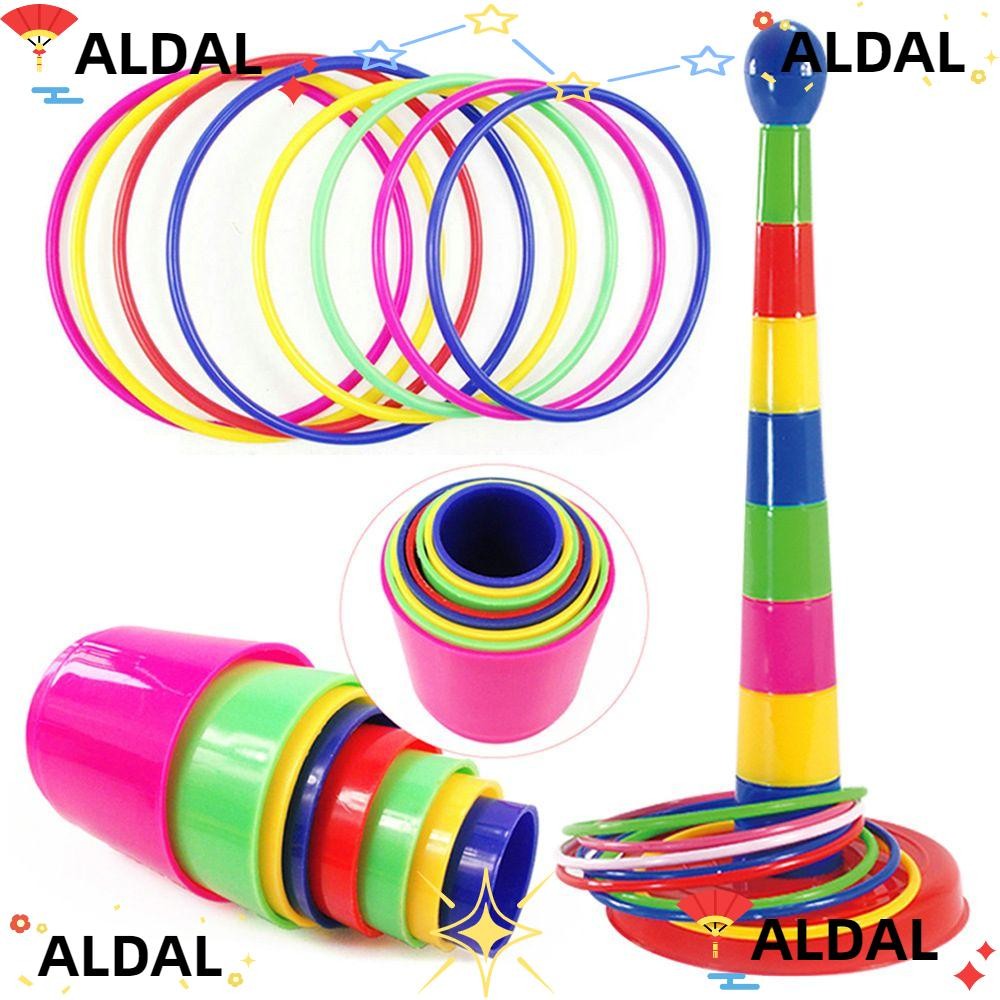 ALDAL Ring Toss Outdoor Fun Indoors Outdoors Parent-Child Interactive ...