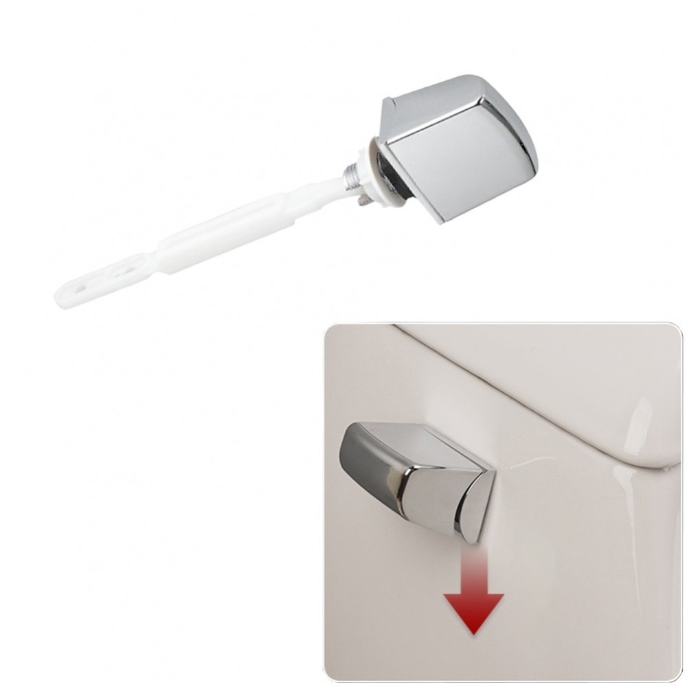 Universal Toilet Flush Lever with Chrome Plating for a Touch of