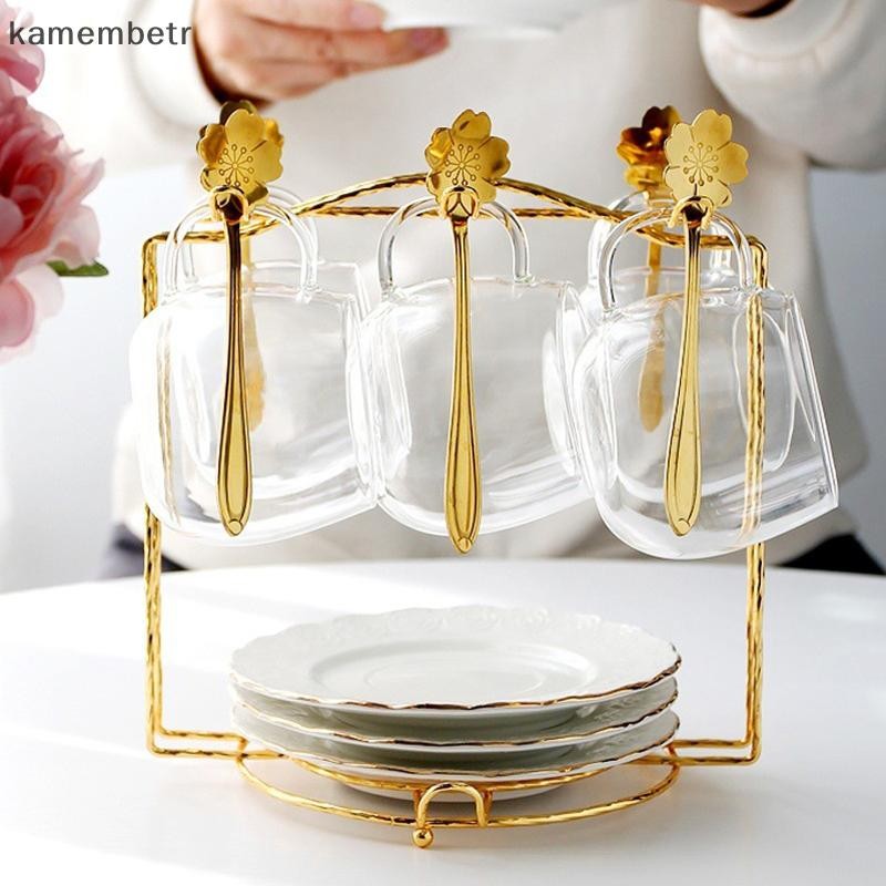 ka Coffee Cup And Saucer Display Rack Hold 6 Coffee Cups And 6 Plates ...