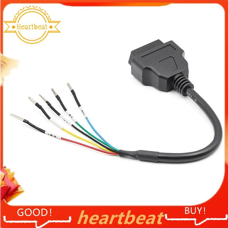 [HotSale] 16 Pin OBD OBD2 Female K Line CAN Line Jumper Tester