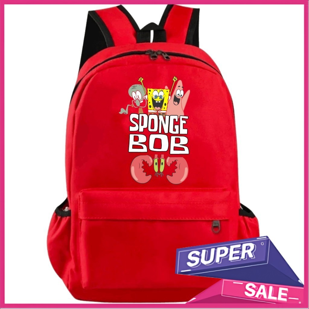 HK SPONGEBOB SQUAREPANTS Character School Carrying Bags for Boys and ...