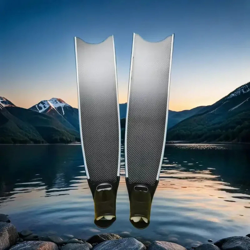 [Legend1] Carbon Fiber Long Blade Spearfishing Snorkeling Lifesaving ...