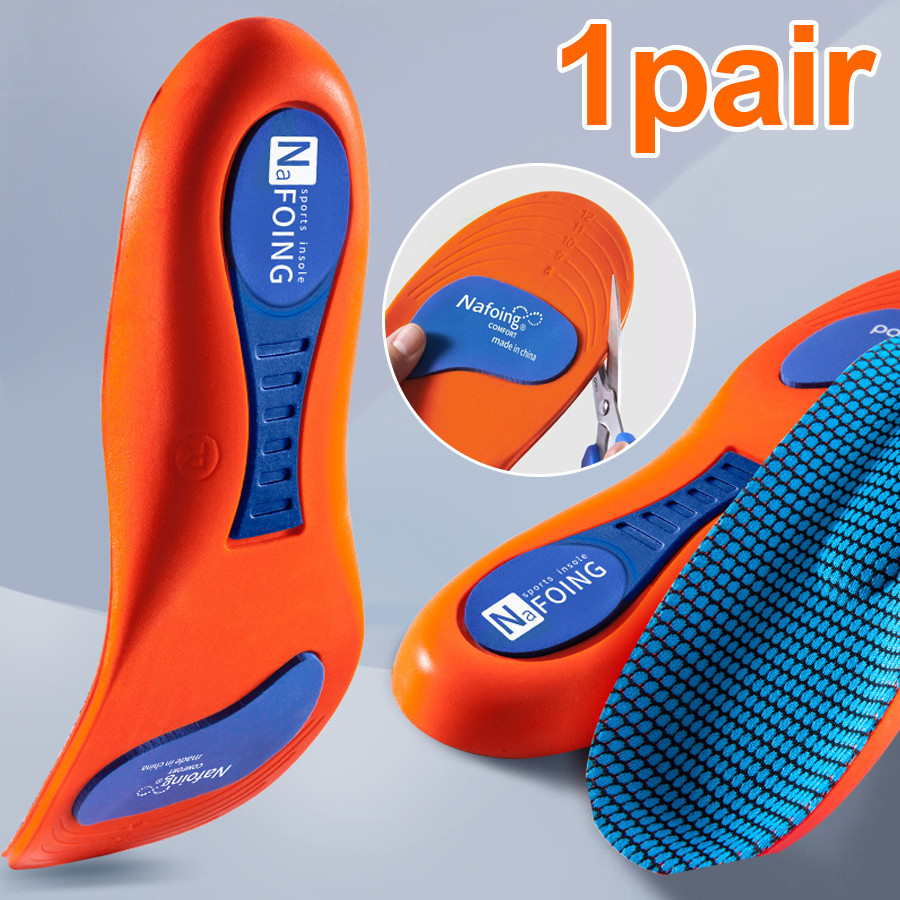 Orthotic Insole Arch Support Flatfoot Running Insoles for Shoes Sole ...