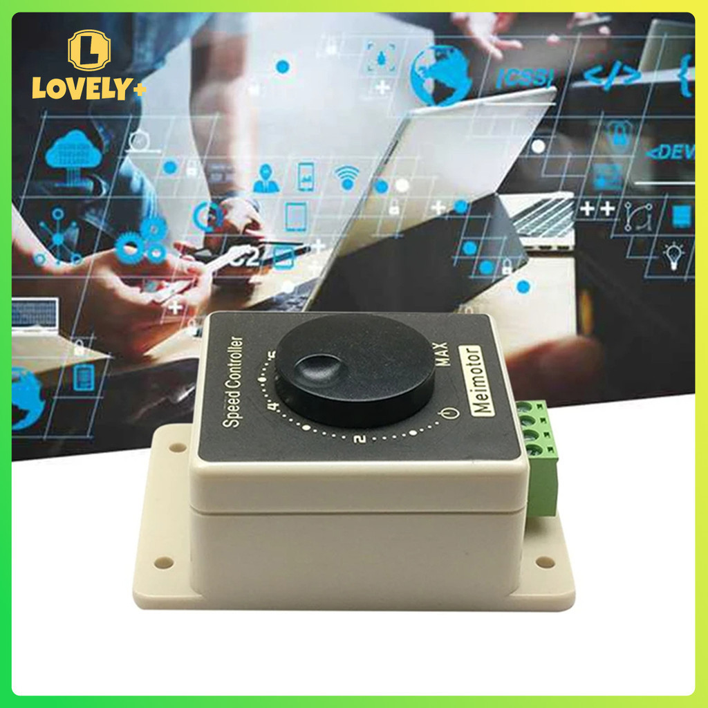 Waterproof DC10-60V 20A PWM DC Motor Governor DC Drive Speed Controller ...