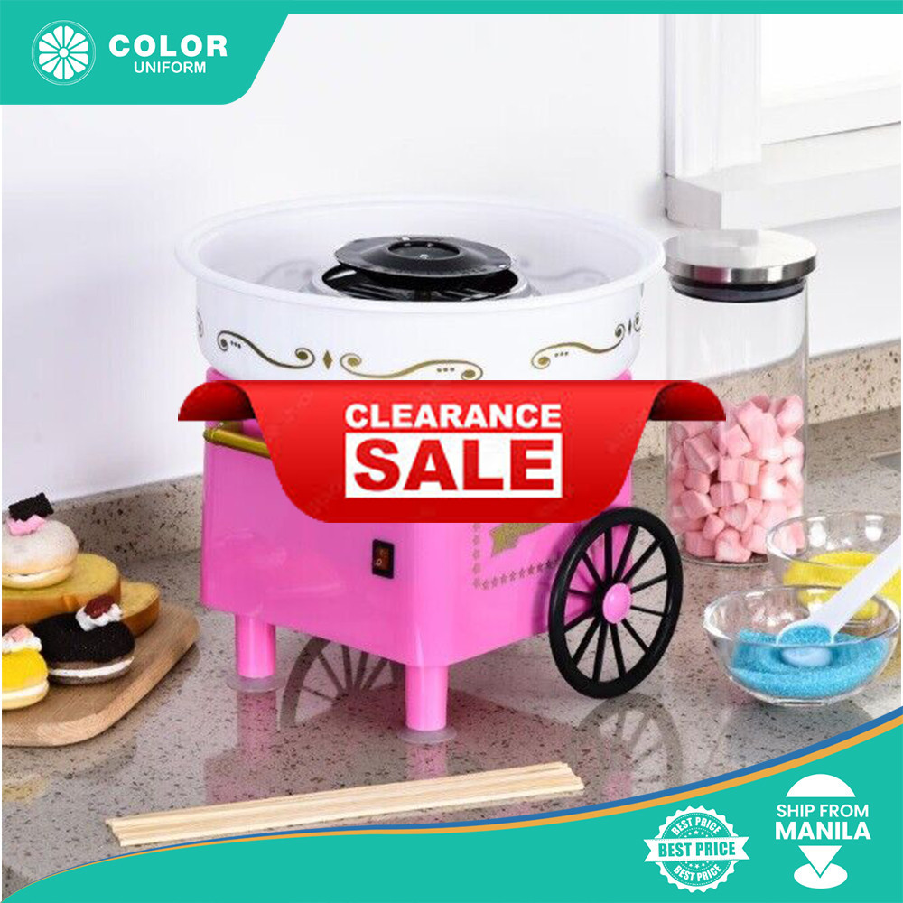 CLEARANCE SALE Portable Mini Automatic Sweet Cotton Candy Maker Machine ...
