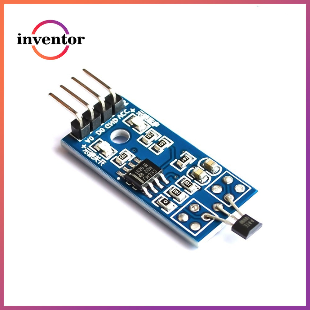 LM393 3144 Hall Sensor Module Hall Effect Sensor for Speed Measurement ...
