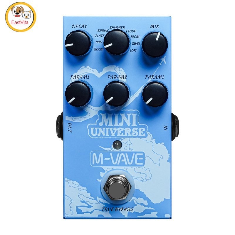 RQ+ MINIUNIVERSE Electric Guitar Effects Pedal Mini Effector Analog